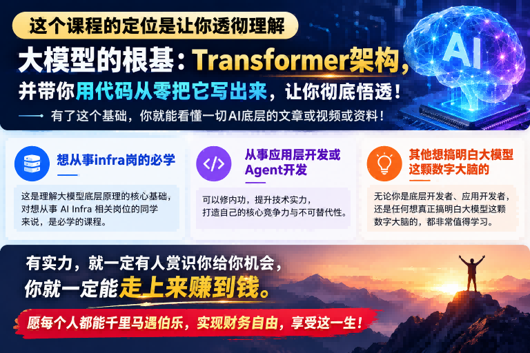 手写ChatGPT(NumPy版) 课程详情 20